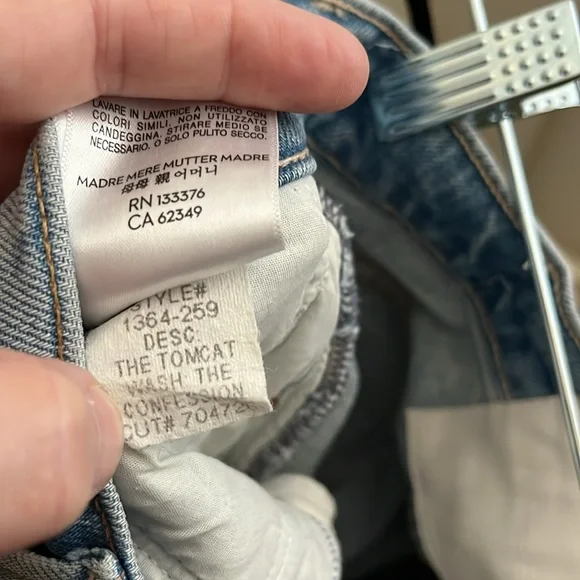 MOTHER jeans tomcat - Picture 12 of 13